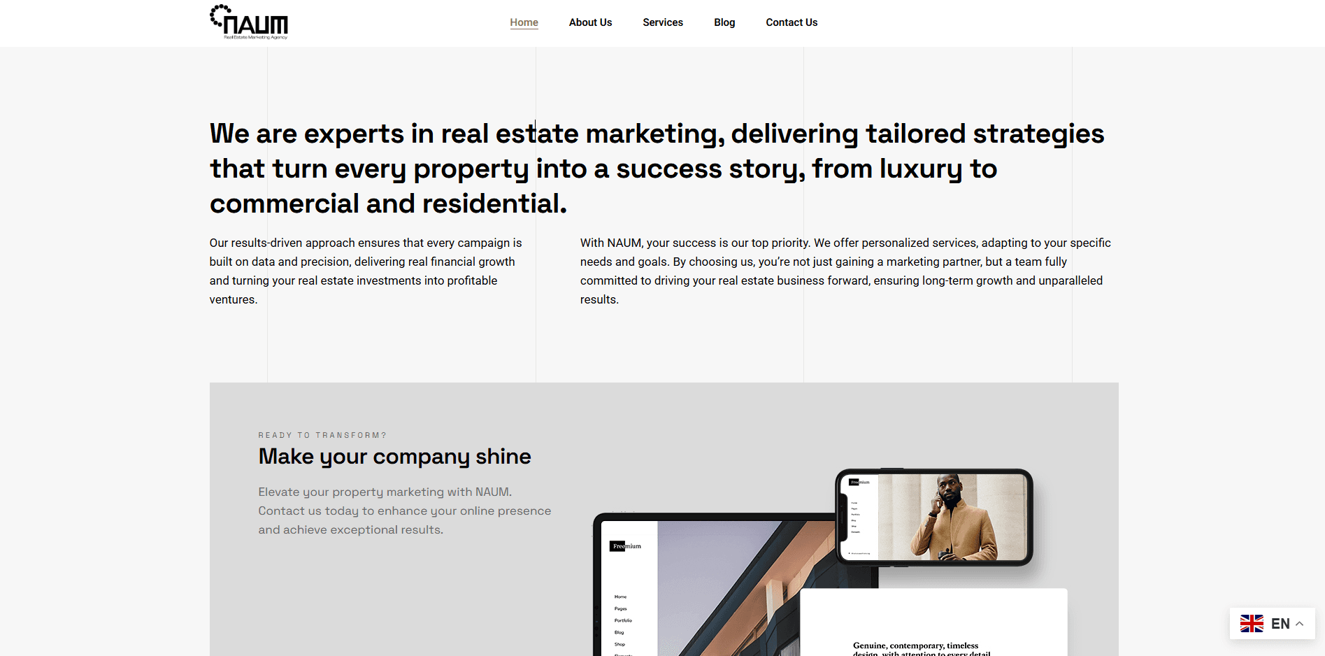 Naum - Real Estate Marketing Agency By Aristide KARBOU